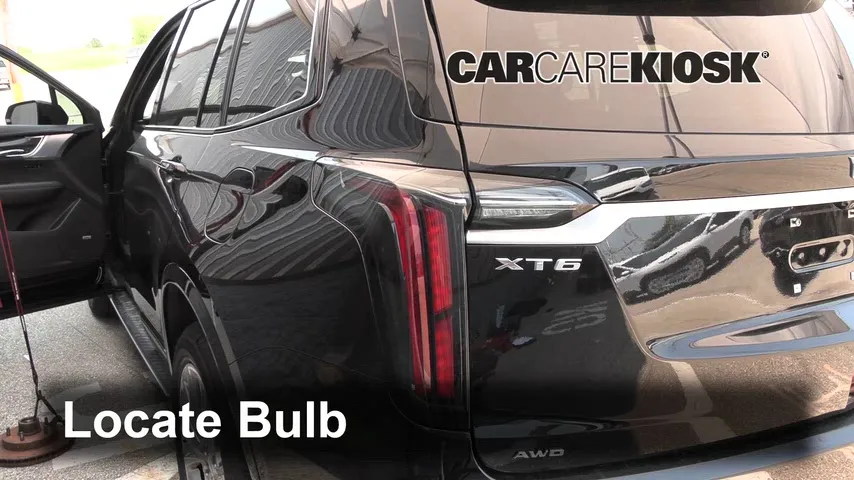 2020 Cadillac XT6 Sport 3.6L V6 Luces Luz trasera (reemplazar foco)